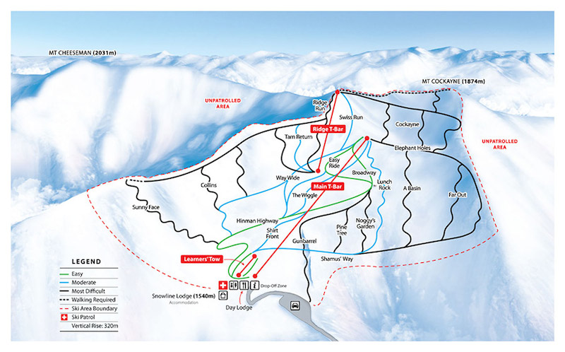 ski map nz