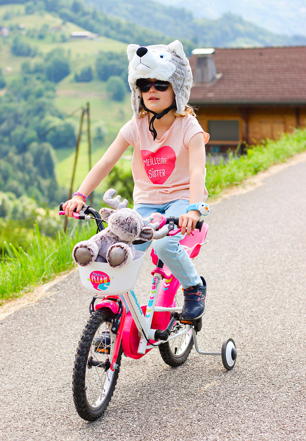 Casque enfant pour trottinette & vélo - Licorne