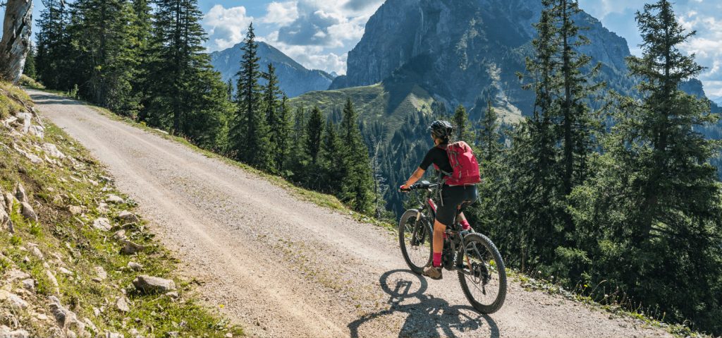Les randonnées en VTT à Manigod